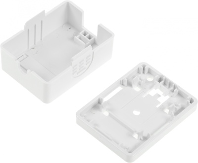 Коробка Lanmaster TWT-SA1-WH настенная 62x67x30мм крышка Keystone ПВХ белый