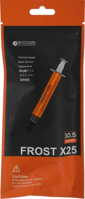 Термопаста ID-Cooling FROST X25 4g 10.5Вт/(м-К) шприц 4гр.