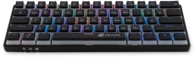 Клавиатура Оклик K763W механическая черный USB беспроводная BT/Radio Multimedia for gamer LED (1920548) кабель 1.5м