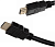 Кабель аудио-видео Cactus CS-HDMI.1.4-1 HDMI (m)/HDMI (m) 1м. позолоч.конт. черный