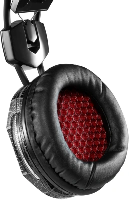 Наушники с микрофоном Оклик HS-L500G TOXIC черный 2.2м мониторные оголовье (472656)