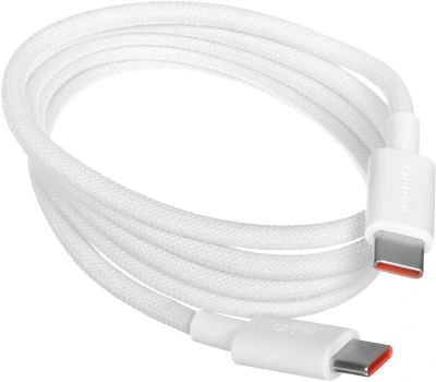 Кабель Xiaomi BHR087KGL USB Type-C (m)-USB Type-C (m) 1м белый