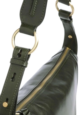 Сумка женская The Bridge Fedora 04320401/I2 темно-зеленая натур.кожа