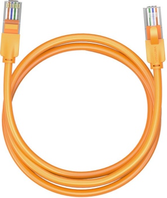 Патч-корд Vention IBEOH 1Гбит/с UTP 4 пары cat.6 CCA 2м оранжевый RJ-45 (m)-RJ-45 (m)
