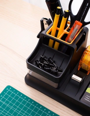 Органайзер настольный Deli E38252A 260x103x150мм черный