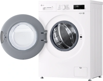 Стиральная машина LG F2Y1HS3W.ABWPCOM класс: A загр.фронтальная макс.:7кг белый инвертор