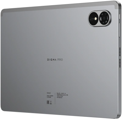 Планшет Digma Pro Quantum T606 (1.6) 8C RAM6Gb ROM128Gb 11" In-Cell 1280x800 4G Android 14 серый 13Mpix 5Mpix BT WiFi microSD 2Tb 7000mAh 600hrs