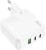 Сетевое зар./устр. Hoco C115A Header PD65W three-port(2C1A) charger(EU) 65W 3.25A+3A+2A+1.5A (PD+QC) универсальное белый (98312)