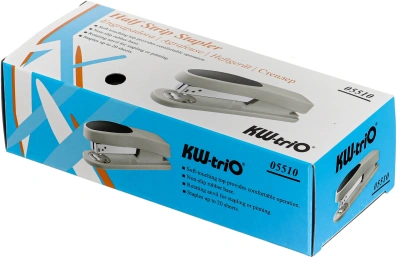 Степлер Kw-Trio 05510 Half-strip Trio 24/6 26/6 (20листов) ассорти 150скоб