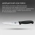 Нож кухонный Victorinox Fibrox (5.2003.15) стальной разделочный лезв.150мм прямая заточка черный блистер