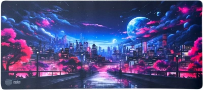 Коврик для мыши Cactus Fantasy space 900x400x3мм (CS-MP-PRO14XXL)