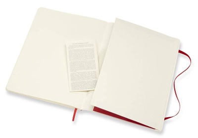 Блокнот Moleskine CLASSIC SOFT QP623F2 XLarge 190х250мм 192стр. нелинованный мягкая обложка красный