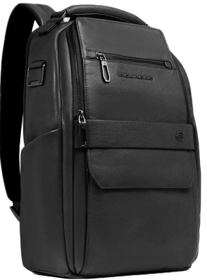 Рюкзак мужской Piquadro Solm CA7020S141/N черный натур.кожа