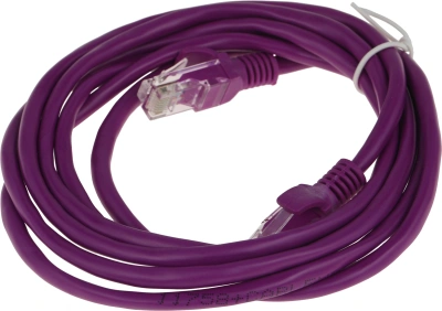 Патч-корд Premier PP12-2M/V 1000Гбит/с UTP 4 пары cat.5E CCA molded 2м фиолетовый RJ-45 (m)-RJ-45 (m)