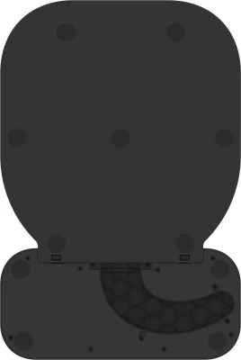 Пылесос-робот Haier HSR Pro R2B 45Вт черный