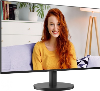 Монитор AOC 27" Basic-Line 27B3CA2 черный IPS LED 1ms 16:9 HDMI M/M матовая 250cd 178гр/178гр 1920x1080 100Hz DP FHD USB 3.36кг