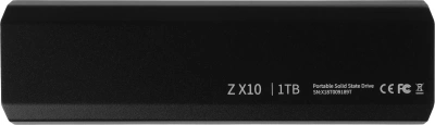 Накопитель SSD Netac USB-C 1TB NT01ZX10-001T-32BK ZX10 черный