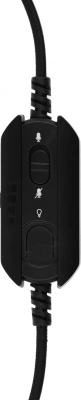 Наушники с микрофоном A4Tech Bloody G570 черный/серый 2м мониторные USB оголовье (G570 (BLACK+GREY) USB)