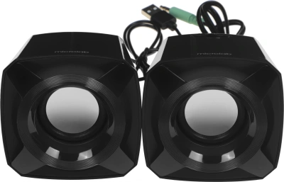 Колонки Microlab B16 2.0 черный 5Вт