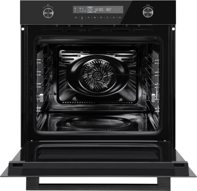 Духовой шкаф Электрический Weissgauff EOM 751 PDB Black Edition черный