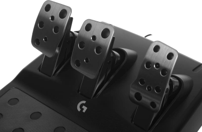 Руль Logitech G923 10кноп. (с педалями) черный