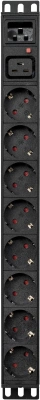 Блок распределения питания Powercom PDU-16A-type 2 PDU-16AV10-8S-C9-C2