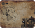 Коврик для мыши Cactus Vintage map 250x200x3мм (CS-MP-D10S)