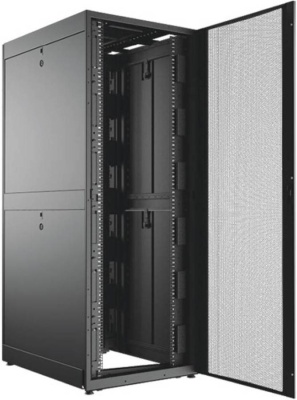Шкаф коммутационный C3 Solutions (C3.RF4209) напольный 42U 800x1200мм пер.дв.перфор. 2 бок.пан. задн.дв.перфор.2-хст. 1500кг черный 1200мм 170кг 1982мм сталь укомплектованный