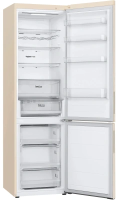 Холодильник LG GC-B509AEMW 2-хкамерн. бежевый инвертер
