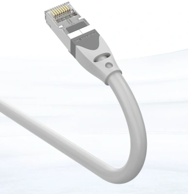 Патч-корд Vention IBHHAA 10Гбит/с STP 4 пары cat.6A Cu molded 0.3м серый RJ-45 (m)-RJ-45 (m)