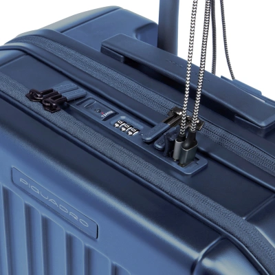 Чемодан Piquadro PQ LIGHT (BV6552PQL/BLUO) 23x41x40см 28л. поликарбонат синий