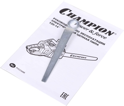 Цепная пила Champion 120-14 от сети 2000Вт дл.шины:14" (35cm)