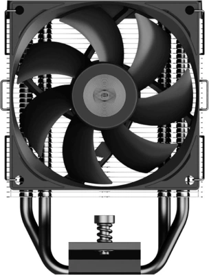 Устройство охлаждения(кулер) PcCooler R400 Soc-AM5/AM4/1200/1700/1851 черный 4-pin 18-30dB Al+Cu 180W Ret (R400-BKNWYX-US)