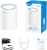 Бесшовный Mesh роутер Cudy M1300 (M1300(1-PACK)) AC1200 10/100/1000BASE-TX белый Бесшовный Mesh роутер Cudy M1300 (M1300(1-PACK)) AC1200 10/100/1000BASE-TX белый