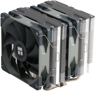 Устройство охлаждения(кулер) Thermalright Peerless Assassin 120 Soc-AM5/AM4/1200/1700/1851 серый 4-pin 25.6dB Al+Cu 750gr Ret (PA120)
