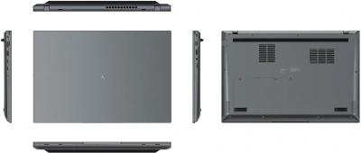 Ноутбук Digma Pro Fortis M Core i5 1334U 16Gb SSD512Gb Intel Iris Xe graphics 15.6" IPS FHD (1920x1080) Windows 11 Pro grey WiFi BT Cam 4250mAh (DN15P5-ADXW06)