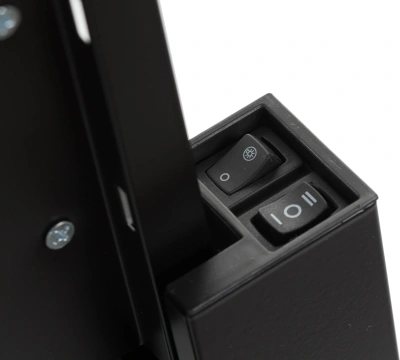 Вытяжка встраиваемая Lex Hubble G 600 черный/стекло черное управление: кулисные переключатели (1 мотор)