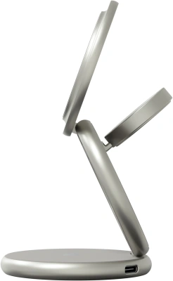 Беспроводное зар./устр. Magssory WCH073 25W 3A (PD+QC+SCP+FCP+AFC) для Apple титановый