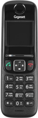 Р/Телефон Dect Gigaset AS690A Trio черный (труб. в компл.:3шт) автооветчик АОН