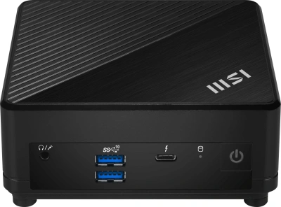 Неттоп MSI Cubi 5 1M-460BRU Core 7 150U (1.8) Graphics без ОС 2.5xGbitEth+1xGbitEth WiFi BT 65W черный (936-B0A821-460)