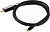 Кабель аудио-видео Buro miniDisplayport (m)/DisplayPort (m) 1.5м. позолоч.конт. черный (MDP-DP)
