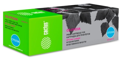 Картридж лазерный Cactus CS-CF533A CF533A пурпурный (900стр.) для HP LJ M180n/M181fw
