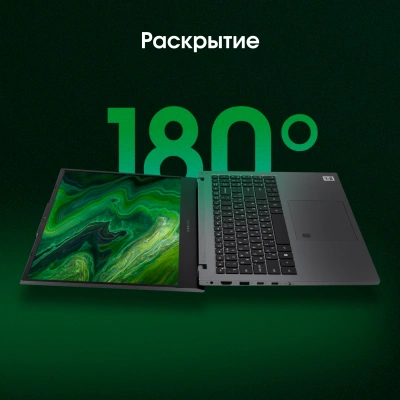Ноутбук Digma Pro Fortis M Core i5 1334U 16Gb SSD512Gb Intel Iris Xe graphics 15.6" IPS FHD (1920x1080) Windows 11 Pro grey WiFi BT Cam 4250mAh (DN15P5-ADXW06)