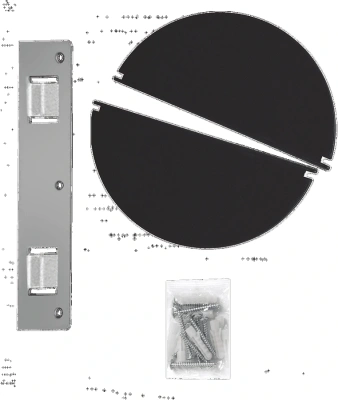 Вытяжка каминная Maunfeld Vega 39 Wall Sensor LED черный управление: сенсорное (1 мотор)