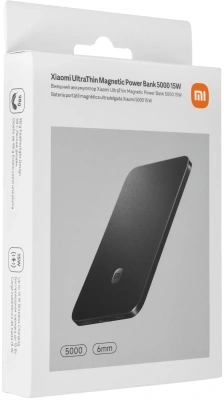 Мобильный аккумулятор Xiaomi MDY-20-EB 5000mAh PD 22.5W 2A USB-C беспров.зар. графит (BHR0913GL)