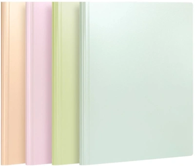 Папка с 40 прозр.вклад. Deli PQ306-40 A4 полипропилен ассорти