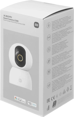 Камера видеонаблюдения IP Xiaomi C500 EU Wi-Fi 1.6-1.6мм цв. корп.:белый (BHR089AEU)