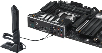 Материнская плата Asus TUF GAMING X870-PLUS WIFI Socket AM5 AMD X870 4xDDR5 ATX AC`97 8ch(7.1) 2.5Gg RAID+HDMI