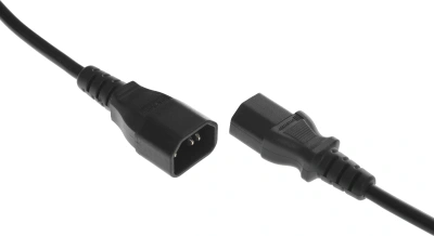 Шнур питания Lanmaster LAN-PP13/14-3.0-BK черный