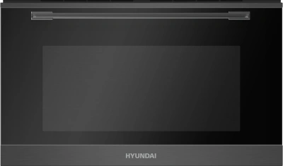 Духовой шкаф Электрический Hyundai HMEO 6540 DX черный/графитовый